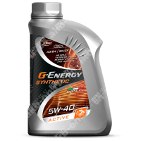 5w40 Масло моторное G-Energy Synthetic Active 1л/0,855кг канистра