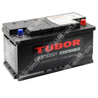 Аккумулятор автомобильный 12В 85Ач TUBOR SYNERGY обратной полярности  низ.