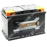 Аккумулятор автомобильный 12В 75Ач Реактор прямой полярности