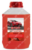 Антифриз ГОСТ Пушкино красный 1кг канистра