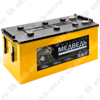 Аккумулятор автомобильный 12В 190Ач Тюменский Медведь обратной полярности 