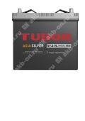 Аккумулятор автомобильный 12В 57Ач TUBOR Siver Asia 65B24L обратной полярности