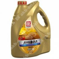 Масло моторное LUKOIL Люкс 10W-40 SL/CF A3/B3/B4 полусинтетическое 5 л