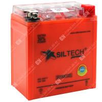 Аккумулятор мотоциклетный 12В 7Ач SILTECH GEL обратной полярности YTX7L-BS
