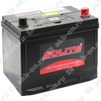 Аккумулятор автомобильный 12В 65Ач Solite Asia 75D23L обратной полярности