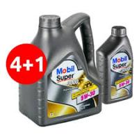 Масло моторное Mobil Super 3000 Formula Fe 5W-30 SL/СF A5/B5 синтетическое 5 л АКЦИЯ 