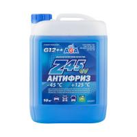 Антифриз AGA Z45ev G12++ -45 С синий 10 кг