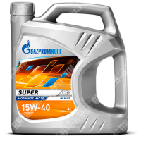 Масло моторное 15W40 Gazpromneft Super 4л канистра