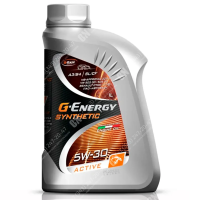 5w30 Масло моторное G-Energy Synthetic Active 1л/0,854кг канистра