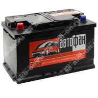 Аккумулятор автомобильный 12В 70Ач Автофан прямой полярности