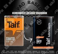 Масло моторное TAIF TANTO 5W-30 SN GF-5 синтетическое 4 л  black
