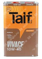 Масло моторное TAIF VIVACE 10W-40 SN/CF A3/B4 полусинтетическое 4 л