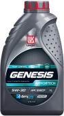Масло моторное LUKOIL Genesis Armortech Diesel 5W-30 SN/CF C3 синтетическое 4 л