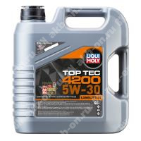 Масло моторное LIQUI MOLY Top Tec 4200 5W-30 SP C3 синтетическое 4 л