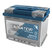 Аккумулятор автомобильный 12В 60Ач Gadiator Dynamic обратной полярности 