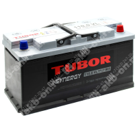 Аккумулятор автомобильный 12В 110Ач TUBOR SYNERGY обратной полярности 