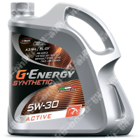 5w30 Масло моторное G-Energy Synthetic Active 4л/3,416кг канистра