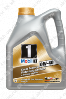 Масло моторное Mobil 0W-40 SN/SM/SL/SJ/CF A3/B3/B4 синтетическое 4 л