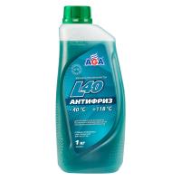 Антифриз AGA L40 G11 -40 С сине-зеленый 1 кг