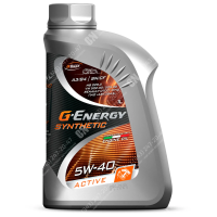 5w40 Масло моторное G-Energy Synthetic Active 1л/0,855кг канистра