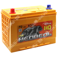 Аккумулятор автомобильный 12В 70Ач Медведь Са/Са Asia 85D26R прямой полярности