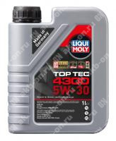 Масло моторное LIQUI MOLY Top Tec 4300 5W-30 SP C2/C3 синтетическое 1 л