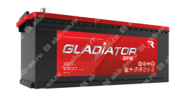 Аккумулятор автомобильный 12В 195Ач Gadiator EFB прямой полярности
