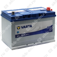 Аккумулятор автомобильный 12В 95Ач Varta Bue Dynamic G7 Asia обратной полярности