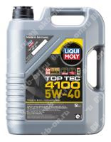 Масло моторное LIQUI MOLY Top Tec 4100 5W-40 SM/CF A3/B4/C3 синтетическое 5 л