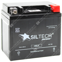 Аккумулятор мотоциклетный 12В 7Ач SILTECH AGM прямой полярности YTZ7S