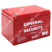 Аккумулятор 12В 12Ач General Sequrity AGM