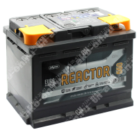 Аккумулятор автомобильный 12В 62Ач Реактор обратной полярности 