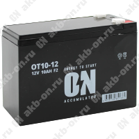 Аккумулятор тяговый 12В 10 Ач ON AGM
