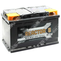 Аккумулятор автомобильный 12В 75Ач Реактор обратной полярности 