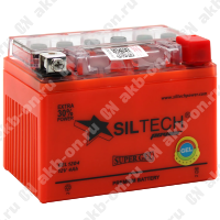 Аккумулятор мотоциклетный 12В 4 SILTECH GEL обратной полярности YTX4L-BS