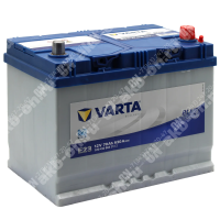 Аккумулятор автомобильный 12В 70Ач Varta Bue Dynamic E23 Asia обратной полярности
