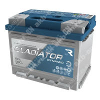 Аккумулятор автомобильный 12В 60Ач Gadiator Dynamic обратной полярности 