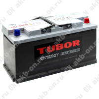Аккумулятор автомобильный 12В 110Ач TUBOR SYNERGY обратной полярности 