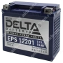 Аккумулятор мотоциклетный 12В 20Ач Delta EPS GEL обратной полярности YTX20L-BS