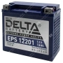 Аккумулятор мотоциклетный 12В 20Ач Delta EPS GEL обратной полярности YTX20L-BS