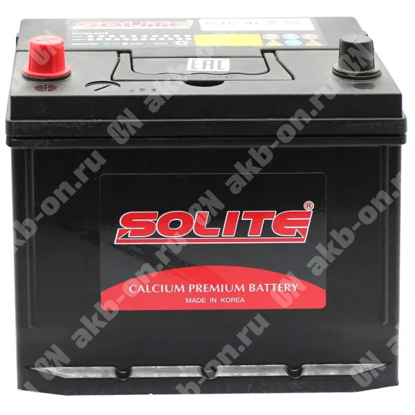 Аккумулятор автомобильный 12В 70Ач Solite Asia 85D23L обратной полярности