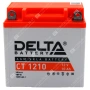 Аккумулятор мотоциклетный 12В 10Ач Delta CT AGM прямой полярности 12N9-4B-1