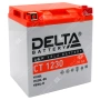 Аккумулятор мотоциклетный 12В 30Ач Delta CT AGM обратной полярности YTX30L-BS