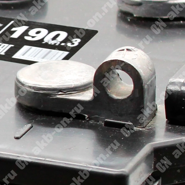 Аккумулятор автомобильный 12В 190Ач Тюменский Медведь  болт прямой полярности