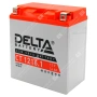 Аккумулятор мотоциклетный 12В 16Ач Delta CT AGM  прямой полярности YTX16-BS