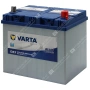 Аккумулятор автомобильный 12В 60Ач Varta Bue Dynamic D47 Asia обратной полярности