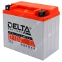 Аккумулятор мотоциклетный 12В 12Ач Delta CT AGM  прямой полярности YTX12-BS