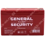 Аккумулятор 6В 7,2Ач General Sequrity KL AGM