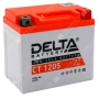 Аккумулятор мотоциклетный 12В 5Ач Delta CT AGM обратной полярности YTX5L-BS