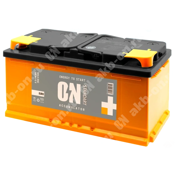 Аккумулятор автомобильный 12В 100Ач ON Standart обратной полярности  